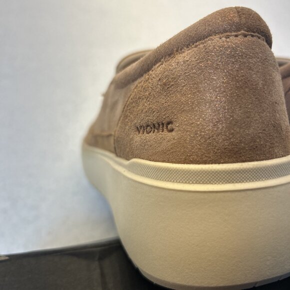 Vionic Kearny Slip-On Sneaker Rose Gold Shimmer Women SZ 7 In Box - Picture 12 of 15